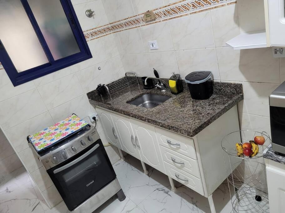 Ferienwohnung Apto Inteligente Com Alexa, Wi-Fi E Smart Tv. Praia Grande  Exterior foto